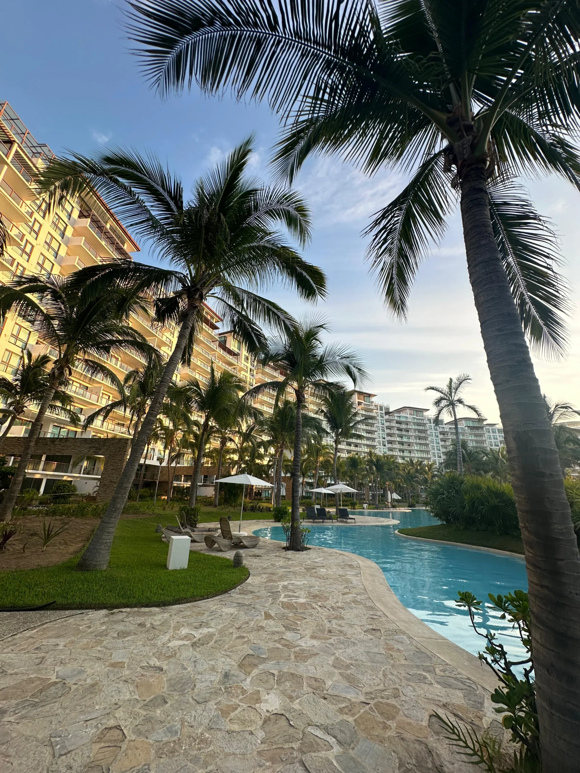 Vista oficial de La Isla Residences, torres Emerald y Fiji